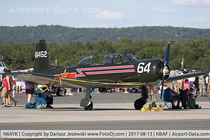 N64YK, 1969 Nanchang CJ-6 C/N 2632035, Nanchang CJ-6A  C/N 2632035, N64YK