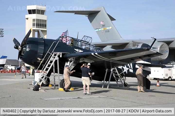N40402, Grumman TBM-3 Avenger C/N 91426, Grumman TBM-3 Avenger 