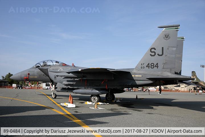 89-0484, 1989 McDonnell Douglas F-15E Strike Eagle C/N 1131/E106, F-15E Strike Eagle 89-0484 SJ from 335th FS 