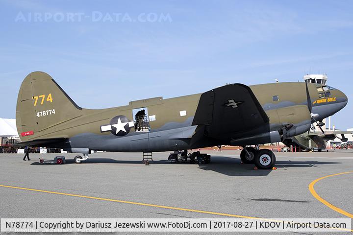 N78774, 1944 Curtiss C-46F Commando C/N 22597, Curtiss Wright C-46F Commando 