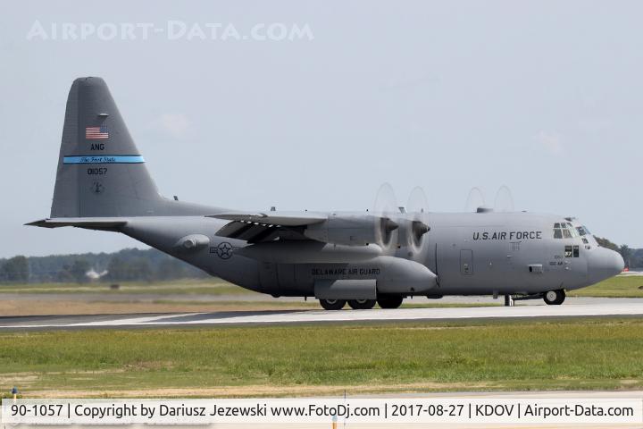 90-1057, 1990 Lockheed C-130H Hercules C/N 382-5240, C-130H Hercules 90-1057  from 142nd AS 166th AW New Castle AP, DE