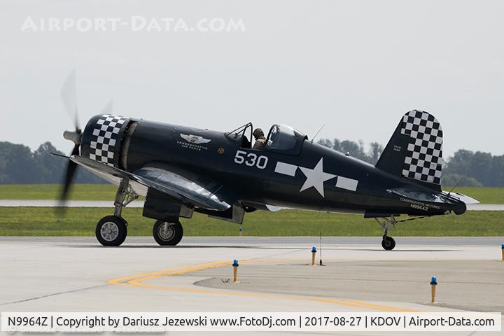 N9964Z, 1943 Goodyear FG-1D Corsair C/N 3729, Goodyear FG-1D Corsair  C/N 3729 (92468), NX9964Z