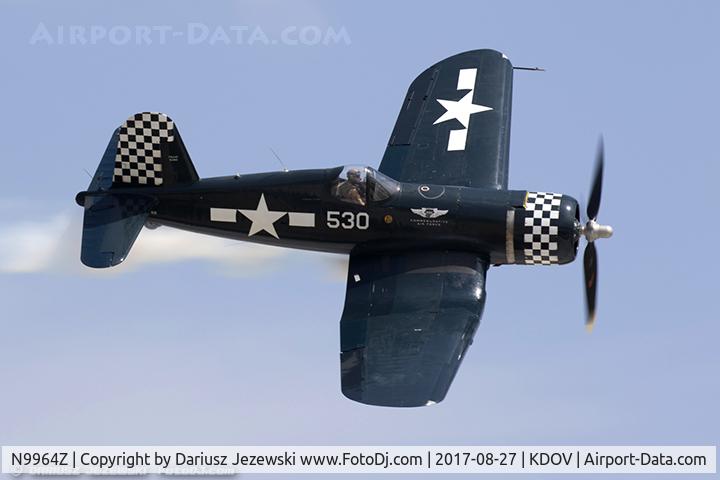 N9964Z, 1943 Goodyear FG-1D Corsair C/N 3729, Goodyear FG-1D Corsair  C/N 3729 (92468), NX9964Z