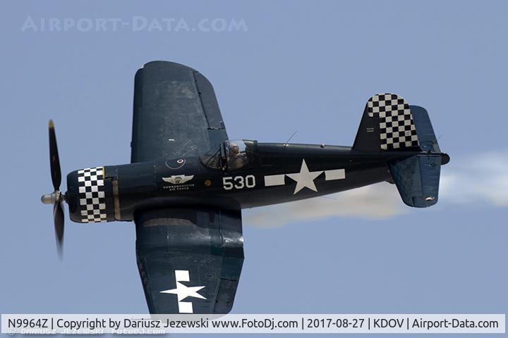 N9964Z, 1943 Goodyear FG-1D Corsair C/N 3729, Goodyear FG-1D Corsair  C/N 3729 (92468), NX9964Z