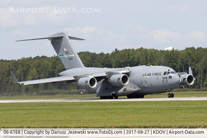 06-6168, 2006 Boeing C-17A Globemaster III C/N F-178/P-168, C-17A Globemaster 06-6168  from 3rd ARS 