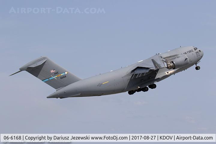 06-6168, 2006 Boeing C-17A Globemaster III C/N F-178/P-168, C-17A Globemaster 06-6168  from 3rd ARS 