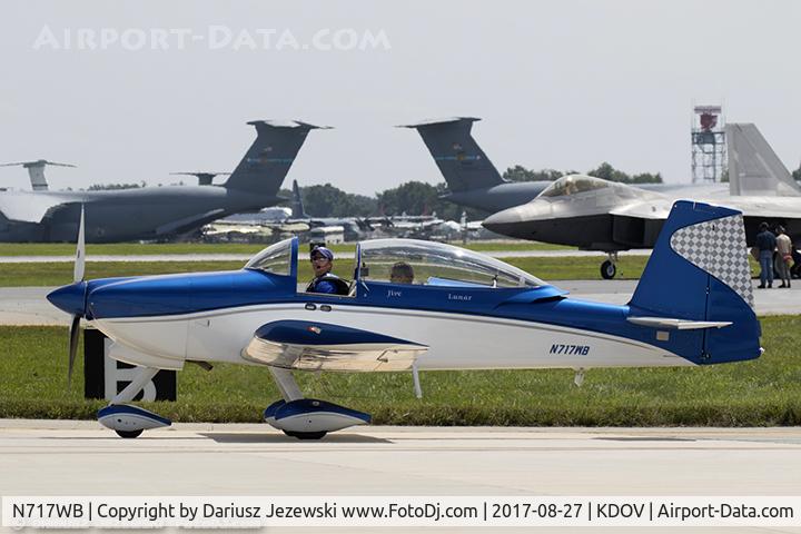 N717WB, 2006 Vans RV-8A C/N 80363, Vans RV-8A  C/N 80363, N717WB