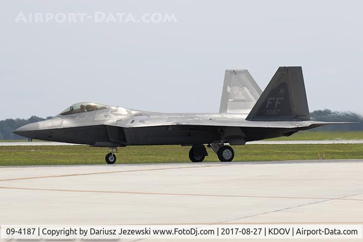 09-4187, Lockheed Martin F-22A Raptor C/N 4187, F-22 Raptor 09-4187 FF from 94th FS 
