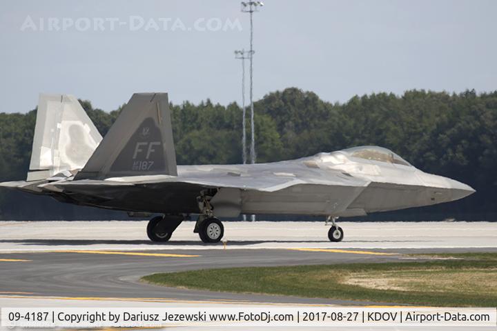 09-4187, Lockheed Martin F-22A Raptor C/N 4187, F-22 Raptor 09-4187 FF from 94th FS 