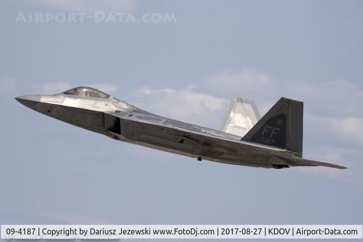 09-4187, Lockheed Martin F-22A Raptor C/N 4187, F-22 Raptor 09-4187 FF from 94th FS 