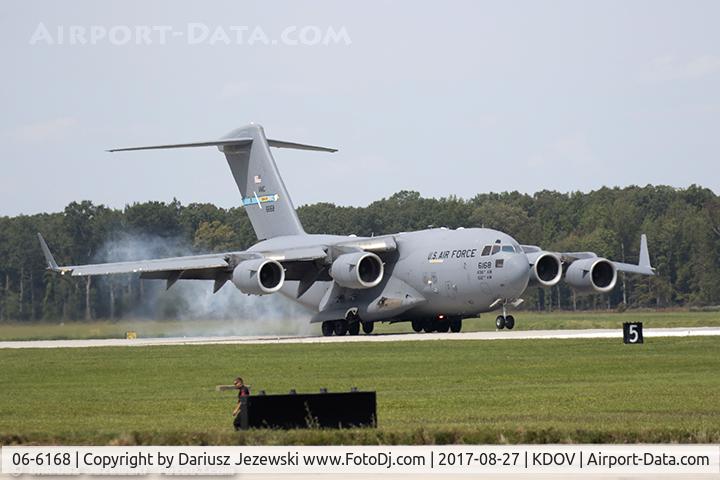 06-6168, 2006 Boeing C-17A Globemaster III C/N F-178/P-168, C-17A Globemaster 06-6168  from 3rd ARS 