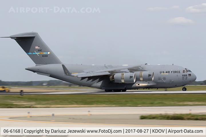 06-6168, 2006 Boeing C-17A Globemaster III C/N F-178/P-168, C-17A Globemaster 06-6168  from 3rd ARS 