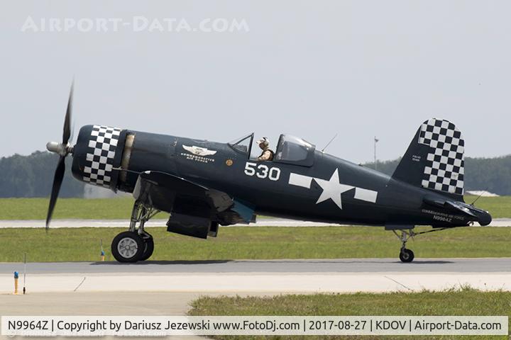 N9964Z, 1943 Goodyear FG-1D Corsair C/N 3729, Goodyear FG-1D Corsair  C/N 3729 (92468), NX9964Z