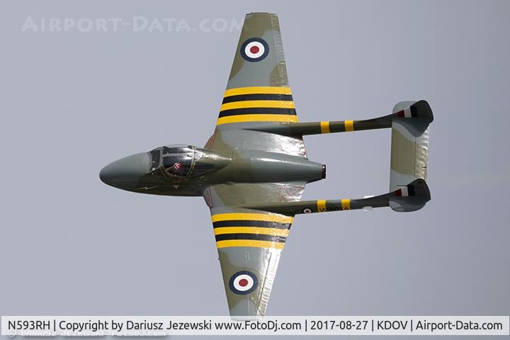 N593RH, 1959 De Havilland DH-115 Vampire T.55 C/N 986, De Havilland DH-115 Vampire T.55  C/N 986, N593RH