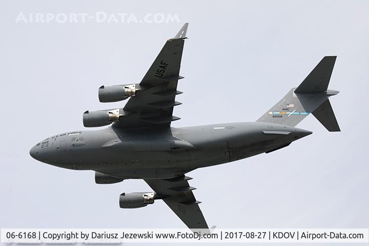 06-6168, 2006 Boeing C-17A Globemaster III C/N F-178/P-168, C-17A Globemaster 06-6168  from 3rd ARS 