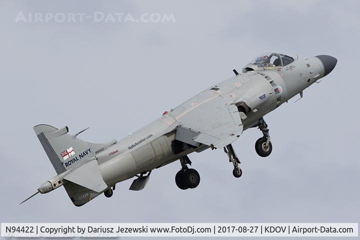 N94422, 1979 British Aerospace Sea Harrier F/A.2 C/N 41H-912002/DB2, British Aerospace Sea Harrier F/A.2  C/N XZ439, N94422