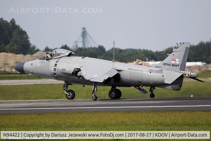 N94422, 1979 British Aerospace Sea Harrier F/A.2 C/N 41H-912002/DB2, British Aerospace Sea Harrier F/A.2  C/N XZ439, N94422