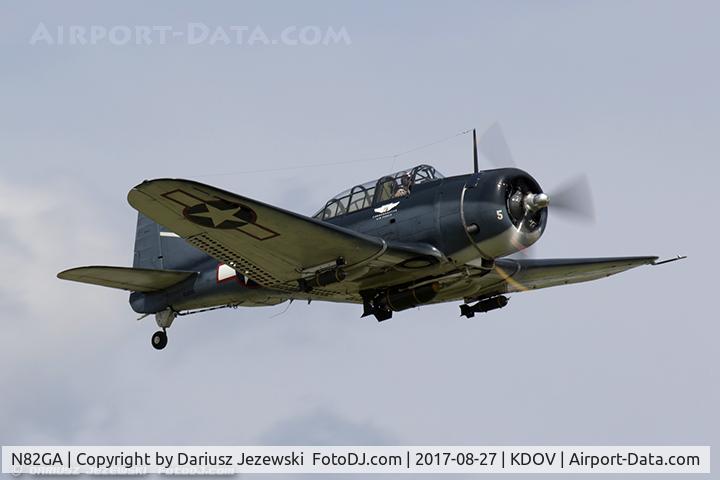 N82GA, Douglas SBD-5 Dauntless C/N 54532, Douglas SBD-5 Dauntless  C/N 54532, NL82GA