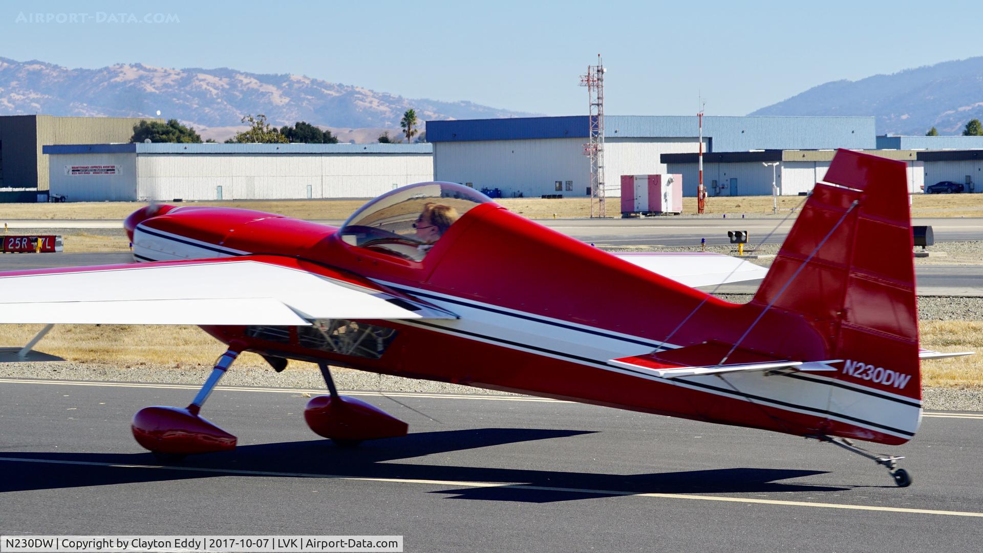 N230DW, 1997 Bok Hanz Lazer C/N HB-1, Livermore Airport California 2017.