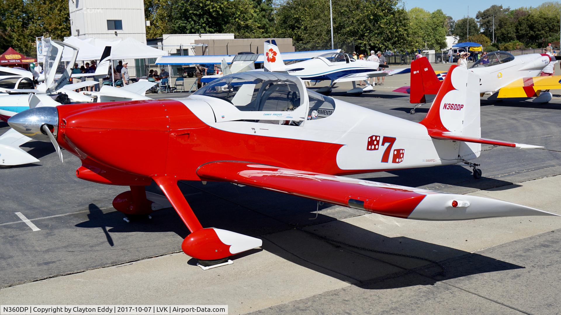 N360DP, 1994 Vans RV-6 C/N 20084, Livermore Airport California 2017.