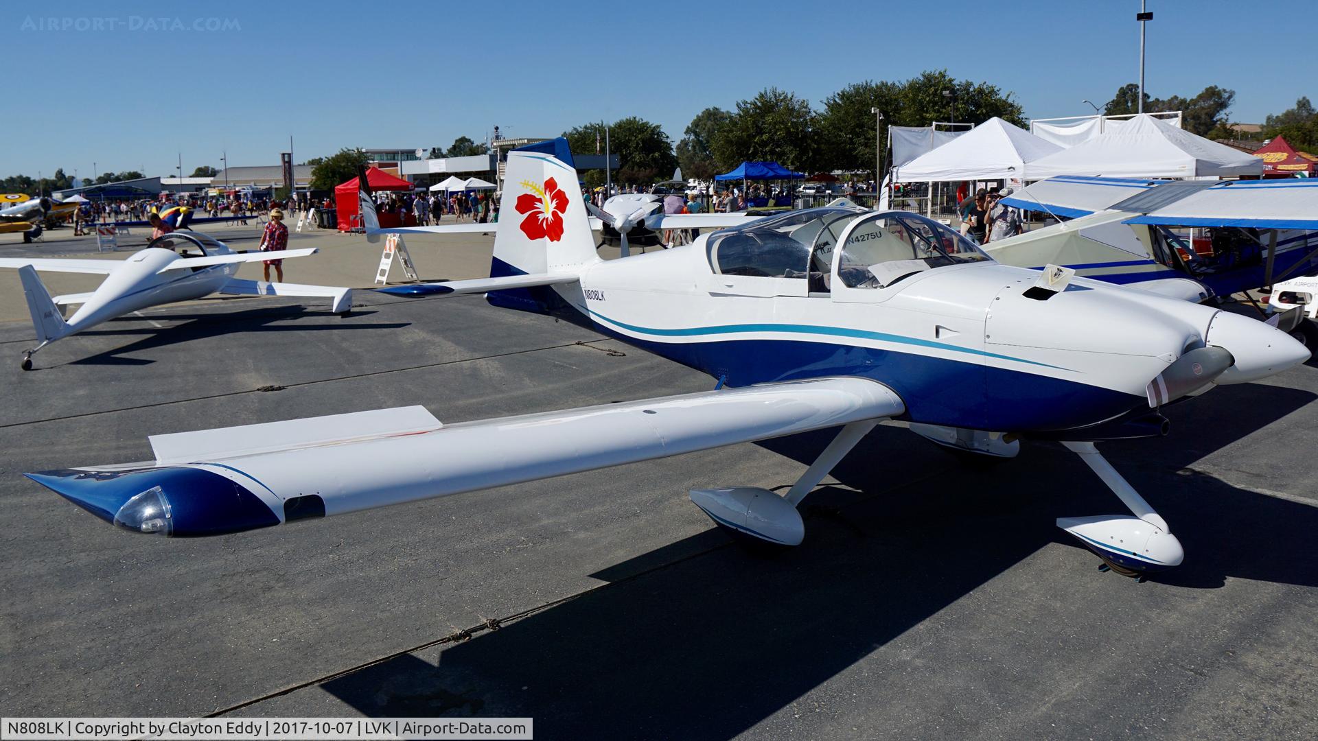 N808LK, Vans RV-9A C/N 90775, Livermore Airport California 2017.