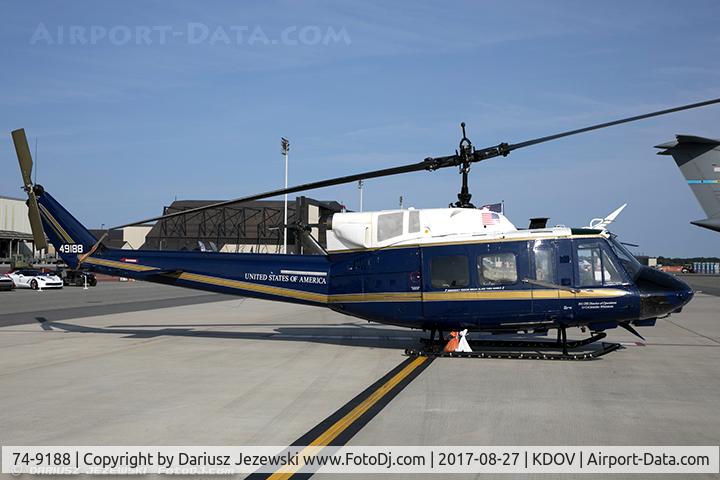 74-9188, , UH-1N Twin Huey 74-9188 88  from 1st HS 