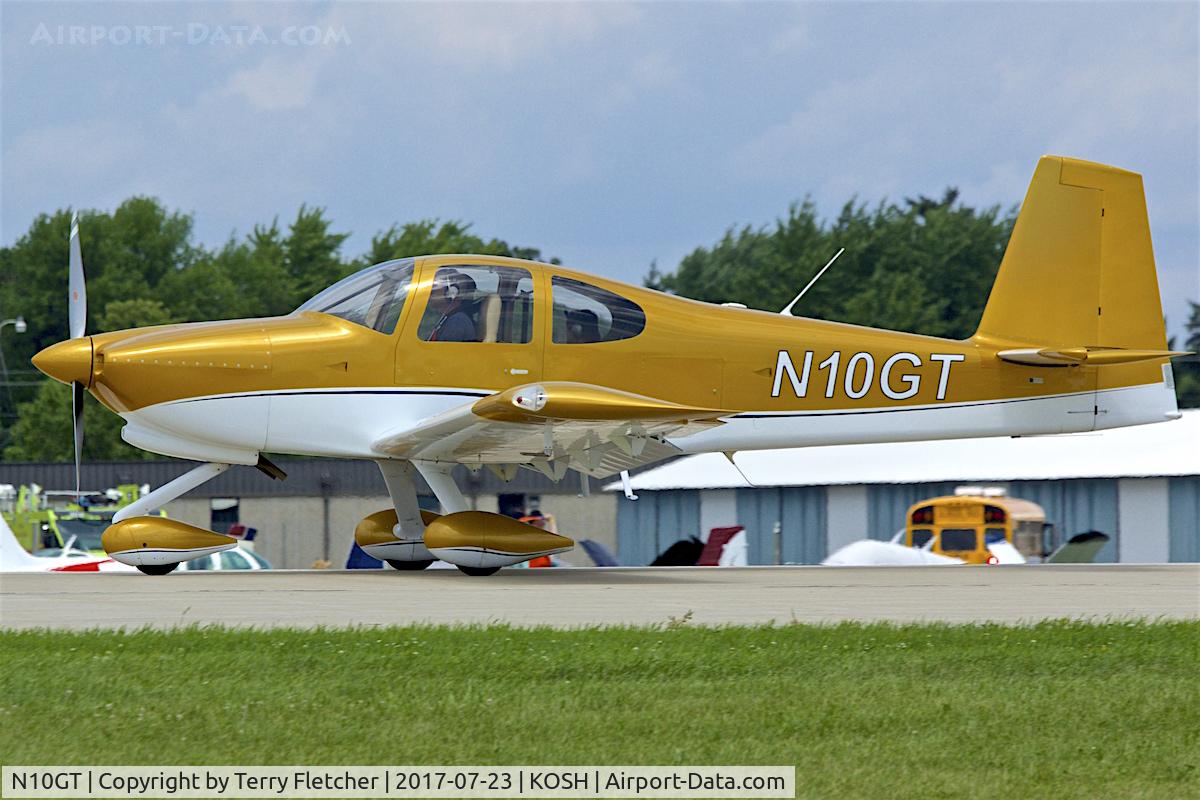 N10GT, 2015 Vans RV-10 C/N 40036, At  2017 EAA AirVenture at Oshkosh