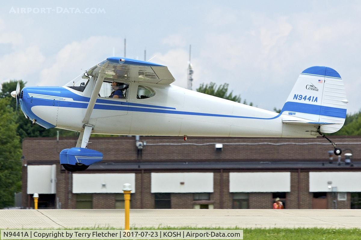 N9441A, 1949 Cessna 140A C/N 15262, At  2017 EAA AirVenture at Oshkosh