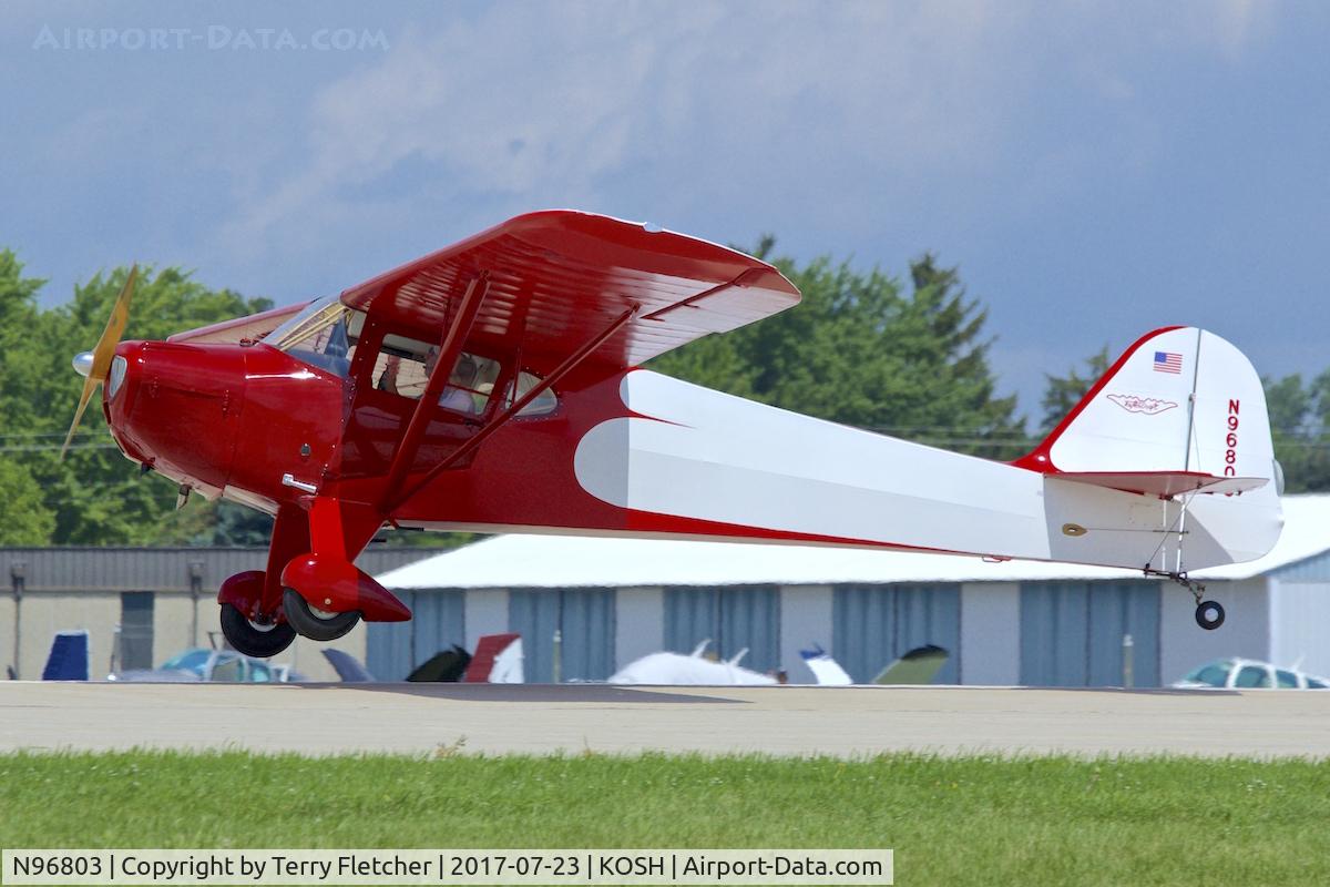 N96803, 1946 Taylorcraft BC12-D C/N 9103, At  2017 EAA AirVenture at Oshkosh