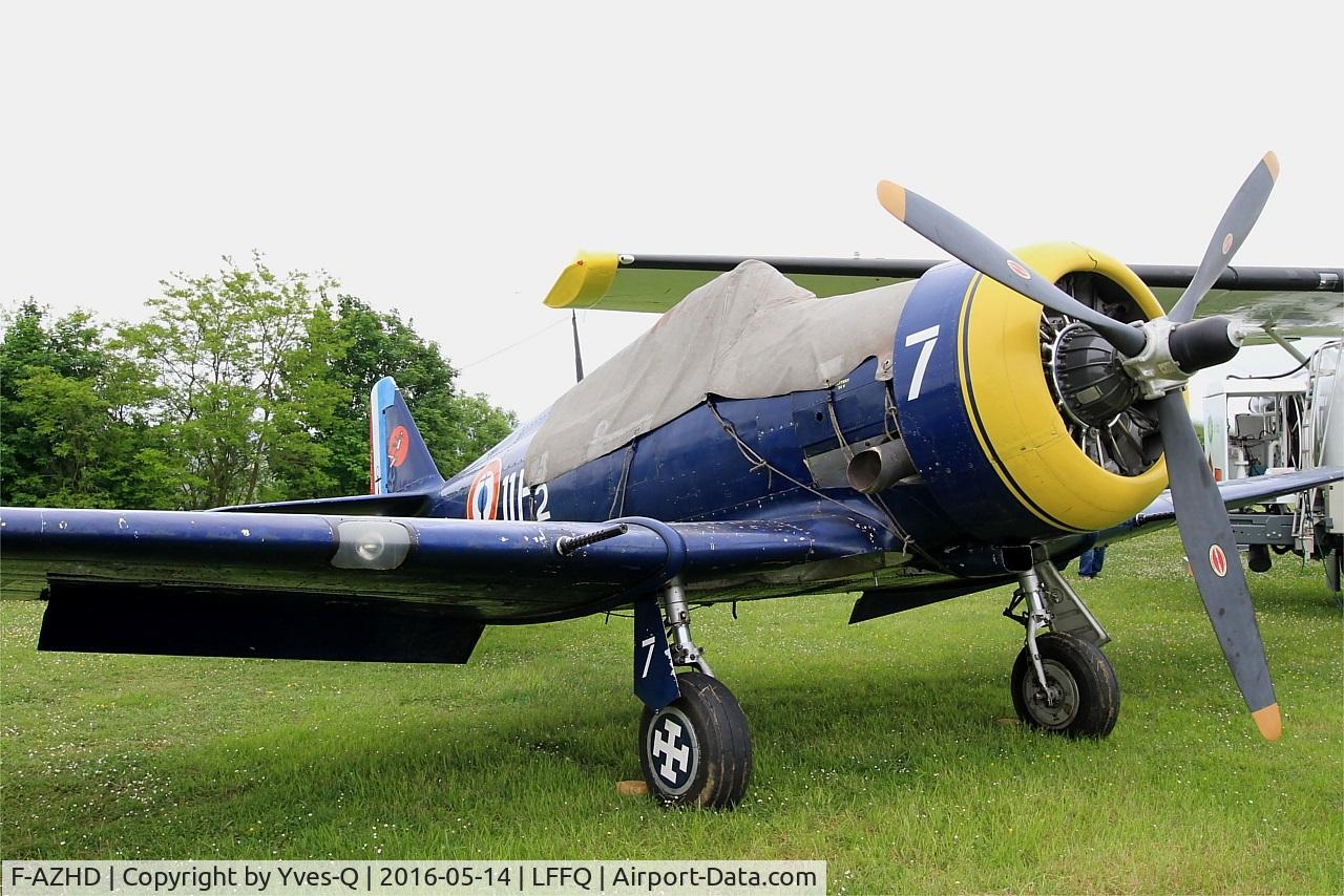 F-AZHD, North American NA-68 C/N SA-30, North American NA-68, Static park, La Ferté-Alais (LFFQ) Air show 2016