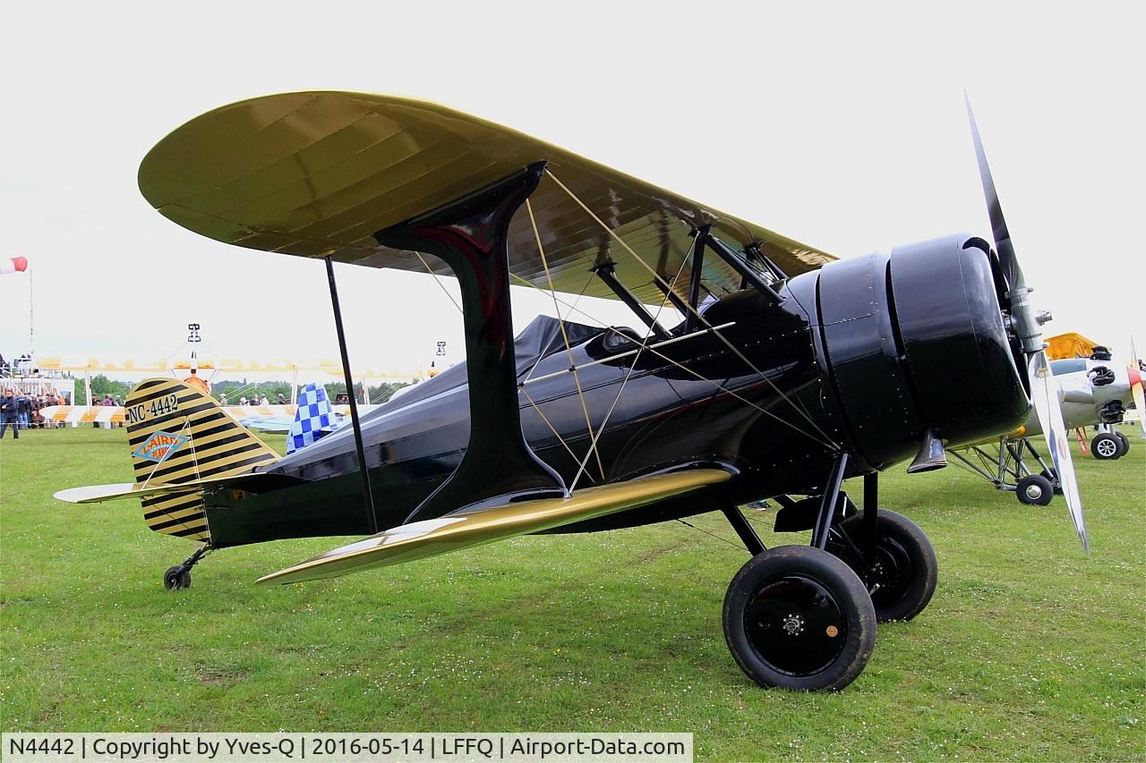 N4442, 1936 Laird LC-RW300 C/N 203, Laird LC-RW300, Static park, La Ferté-Alais (LFFQ) air show 2016