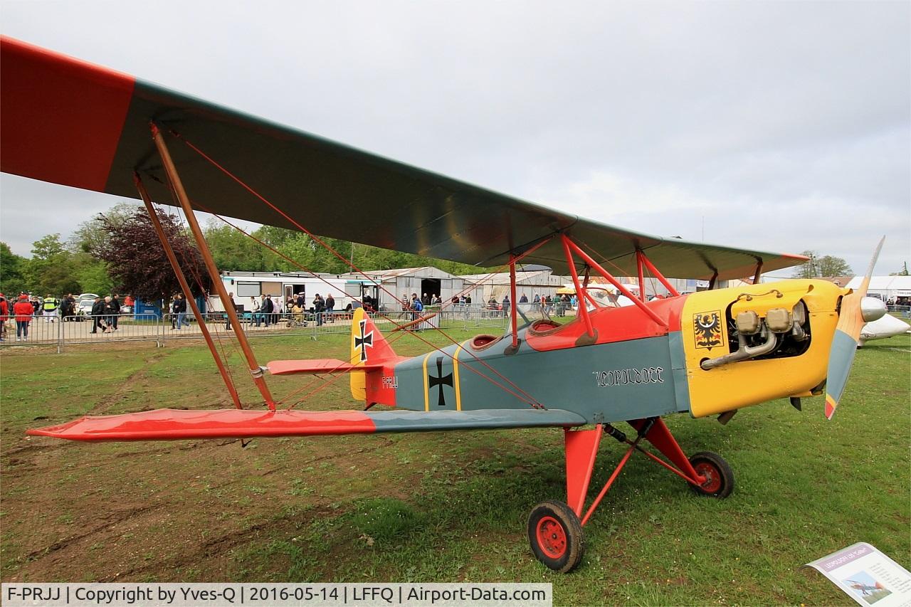 F-PRJJ, Leopoldoff L-55 Colibri C/N LF-0193, Leopoldoff L-55 Colibri, Static display, La Ferté-Alais airfield (LFFQ) Airshow 2016