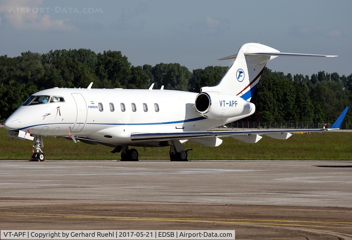 VT-APF, 2013 Bombardier Challenger 300 (BD-100-1A10) C/N 20395, Force Motors