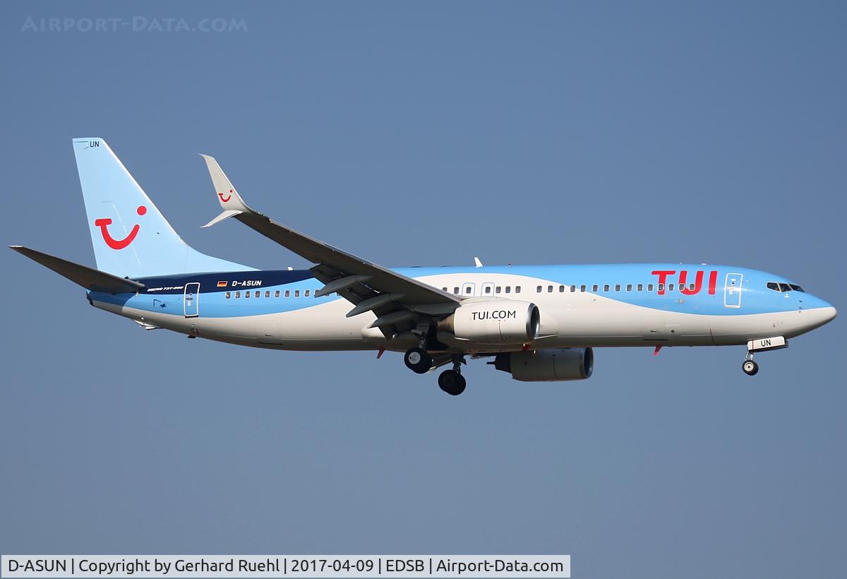 D-ASUN, 2005 Boeing 737-8BK C/N 33023, TUIfly