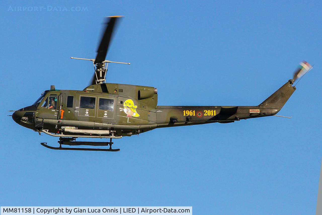 MM81158, Agusta AB-212AM C/N 5815, LANDING