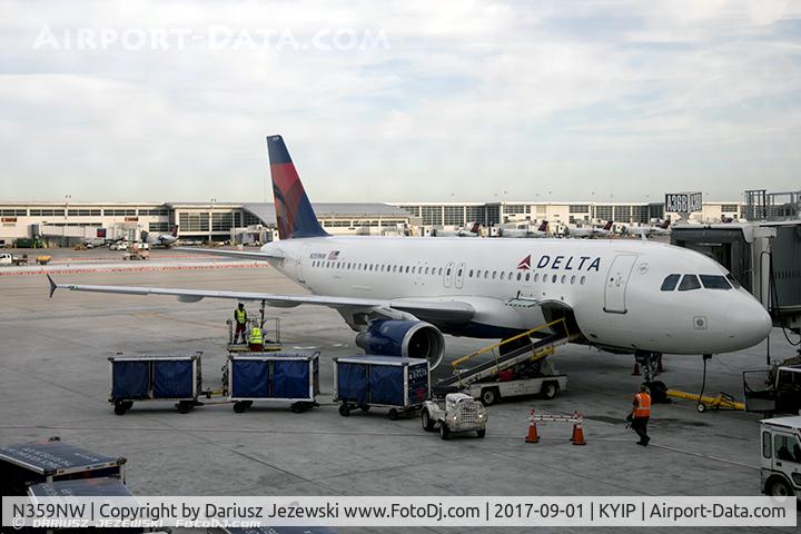 N359NW, 1998 Airbus A320-212 C/N 846, Airbus A320-212   C/N 846, N359NW