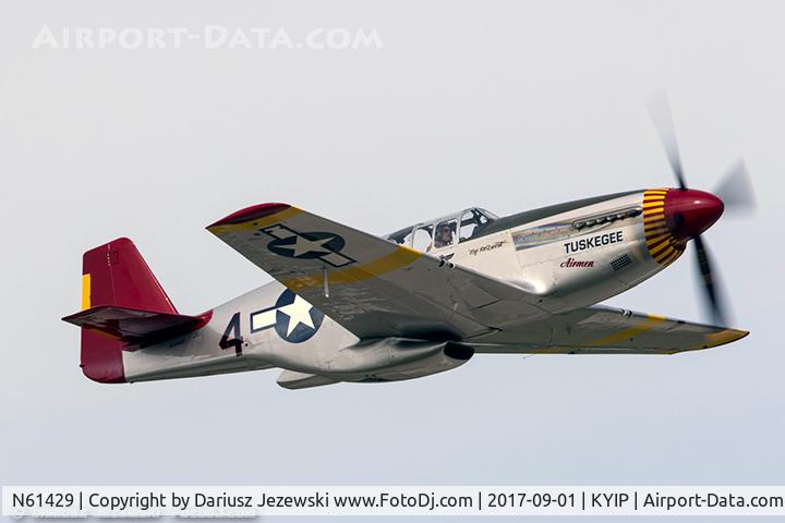N61429, 1942 North American P-51C Mustang C/N 103-26199, North American P-51C Mustang 