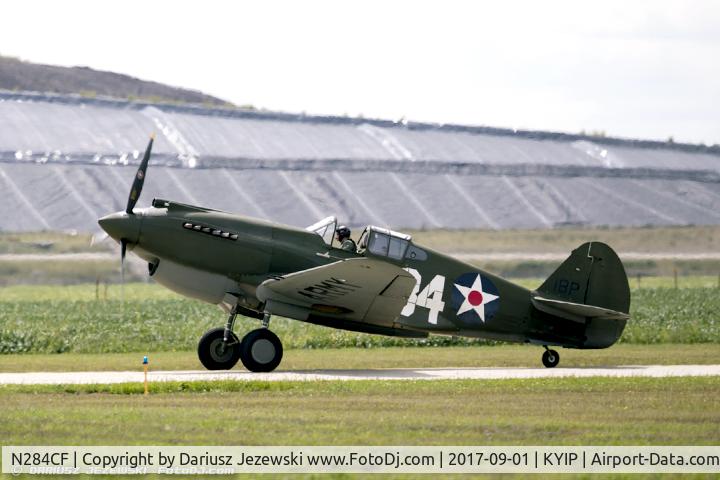 N284CF, 1941 Curtiss P-40B Warhawk C/N 16073, Curtiss P-40B Warhawk  C/N 16073, NX284CF
