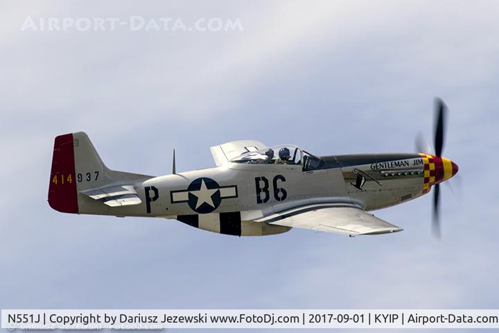 N551J, 1957 North American P-51D Mustang C/N 44-74230, North American P-51D Mustang 