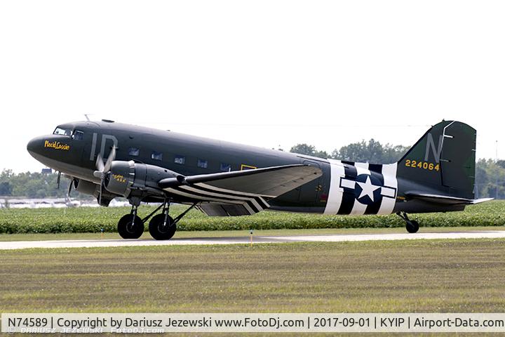 N74589, 1943 Douglas DC3C-S1C3G (C-47A) C/N 9926, Douglas DC-3C-S1C3G  C/N 9926, N74589