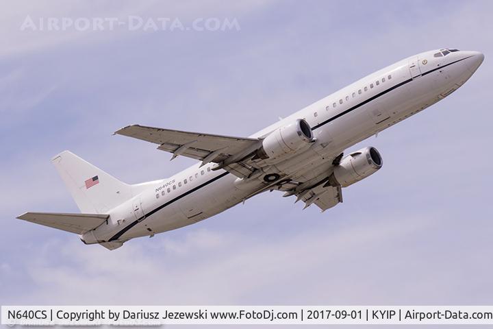 N640CS, 1993 Boeing 737-4Y0 C/N 26078, Boeing 737-4Y0  - US Department of Justice   C/N 26078 , N640CS