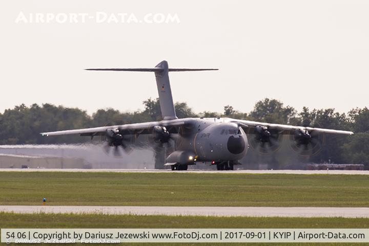 54 06, 2016 Airbus A400M-180 Atlas C/N 041, GAF A-400M Atlas 54+06  from LTG 62  Wunstorf AB, Germany