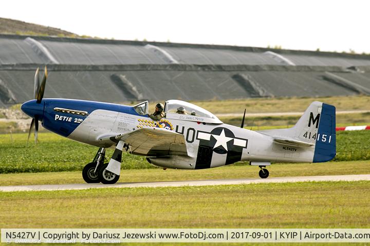 N5427V, 1944 North American F-51D Mustang C/N 44-72942, North American F-51D Mustang 