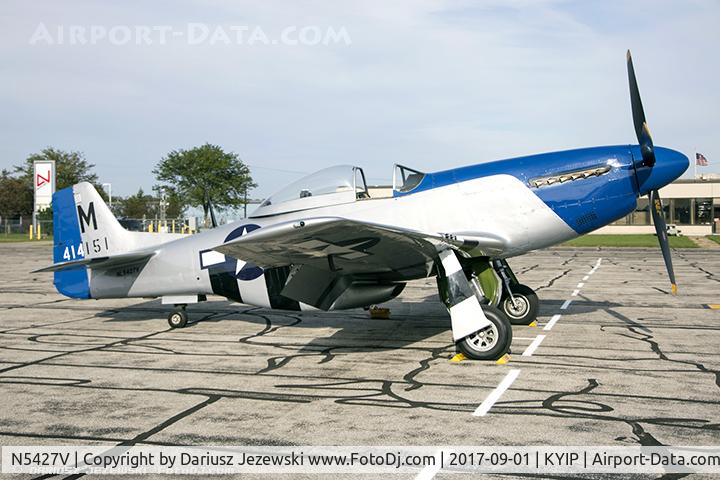N5427V, 1944 North American F-51D Mustang C/N 44-72942, North American F-51D Mustang 