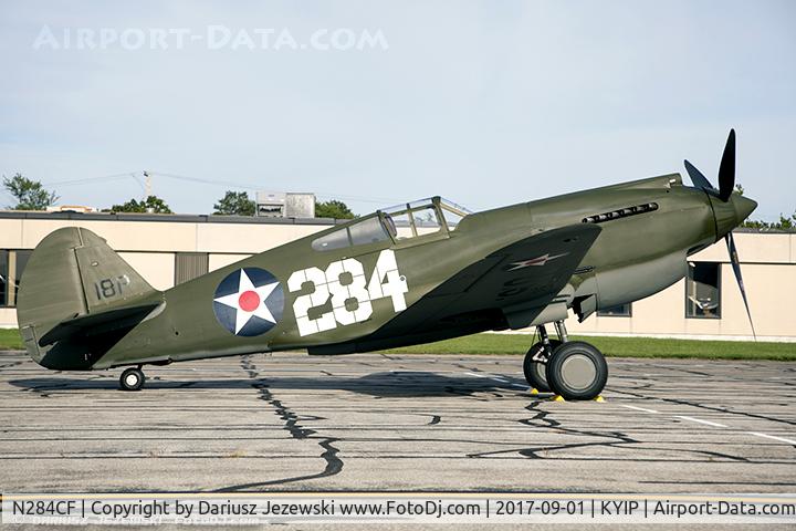 N284CF, 1941 Curtiss P-40B Warhawk C/N 16073, Curtiss P-40B Warhawk  C/N 16073, NX284CF