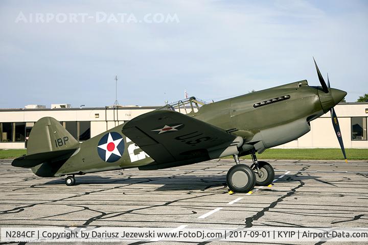 N284CF, 1941 Curtiss P-40B Warhawk C/N 16073, Curtiss P-40B Warhawk  C/N 16073, NX284CF