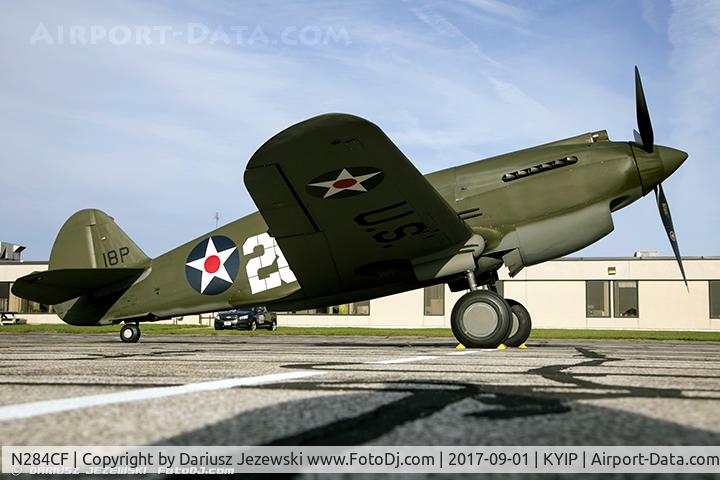 N284CF, 1941 Curtiss P-40B Warhawk C/N 16073, Curtiss P-40B Warhawk  C/N 16073, NX284CF