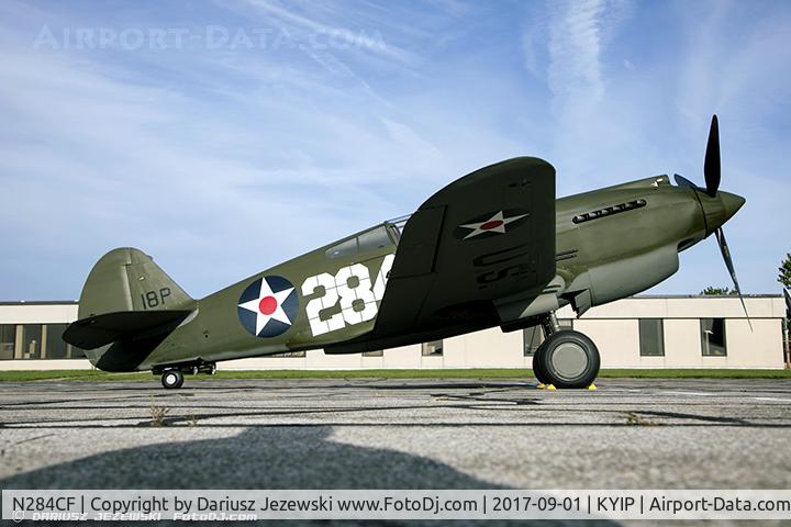 N284CF, 1941 Curtiss P-40B Warhawk C/N 16073, Curtiss P-40B Warhawk  C/N 16073, NX284CF