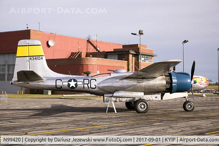 N99420, 1944 Douglas B-26B Invader C/N 27383, Douglas B-26B Invader 
