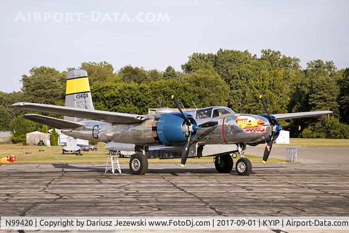N99420, 1944 Douglas B-26B Invader C/N 27383, Douglas B-26B Invader 